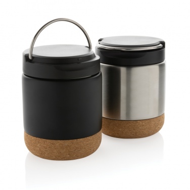 Logo trade corporate gift photo of: Savory RCS certified recycled stainless steel foodflask