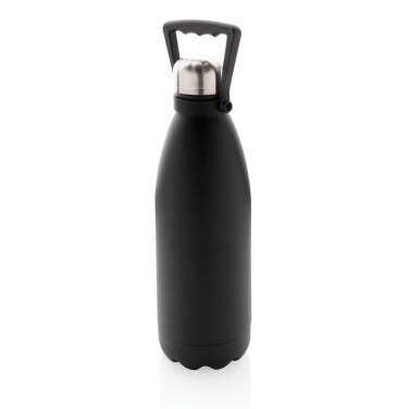 Logo trade promotional product photo of: RCS Recycled stainless steel large vacuum bottle 1.5L