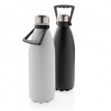 Logotrade promotional giveaway picture of: RCS Recycled stainless steel large vacuum bottle 1.5L