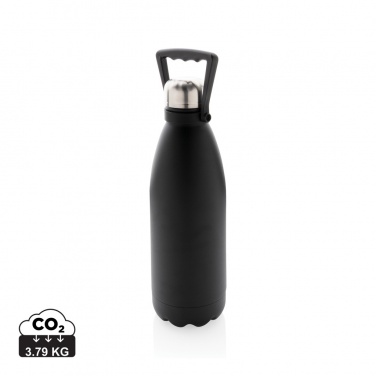 Logotrade promotional giveaways photo of: RCS Recycled stainless steel large vacuum bottle 1.5L