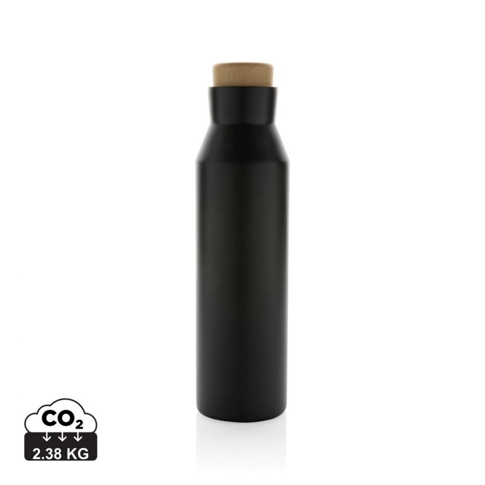 Logotrade promotional merchandise image of: Gaia RCS certified recycled stainless steel vacuum bottle