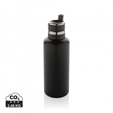 Logo trade promotional gifts picture of: Hydro RCS recycled stainless steel vacuum bottle with spout