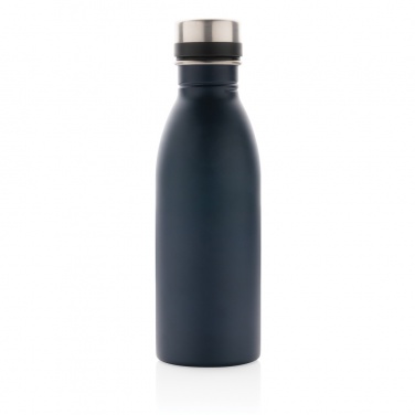 Logo trade advertising products image of: RCS Recycled stainless steel deluxe water bottle