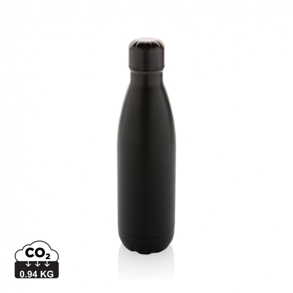 Logotrade promotional giveaway picture of: Eureka RCS certified re-steel single wall water bottle