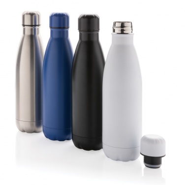 Logo trade corporate gift photo of: Eureka RCS certified re-steel single wall water bottle