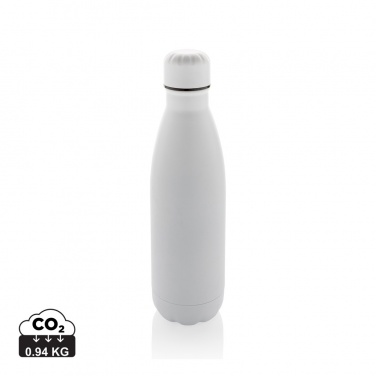 Logotrade business gift image of: Eureka RCS certified re-steel single wall water bottle