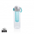 Honeycomb lockable leak proof infuser bottle, turquoise