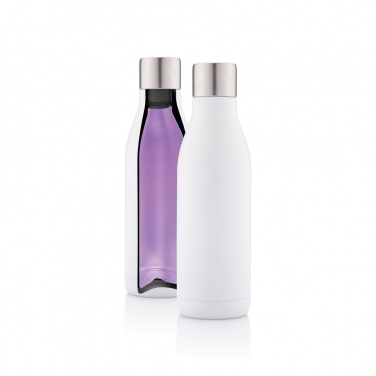 Logo trade advertising product photo of: UV-C steriliser vacuum stainless steel bottle