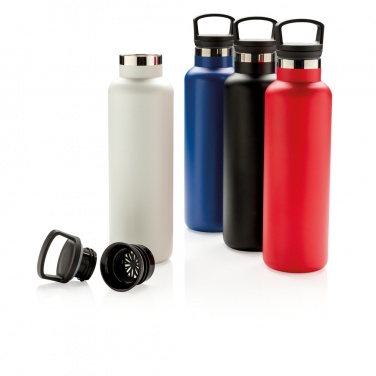 Logo trade promotional gifts picture of: Vacuum insulated leak proof standard mouth bottle