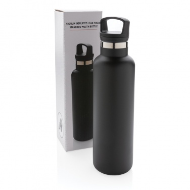 Logotrade business gifts photo of: Vacuum insulated leak proof standard mouth bottle