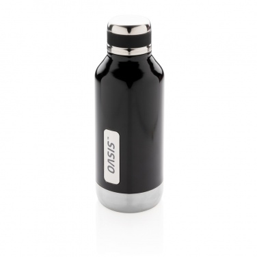 Logo trade corporate gift photo of: Leak proof vacuum bottle with logo plate