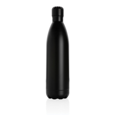 Logotrade promotional product image of: Solid colour vacuum stainless steel bottle 1L