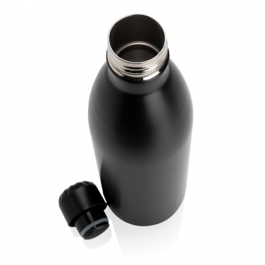 Logotrade business gift image of: Solid colour vacuum stainless steel bottle 1L