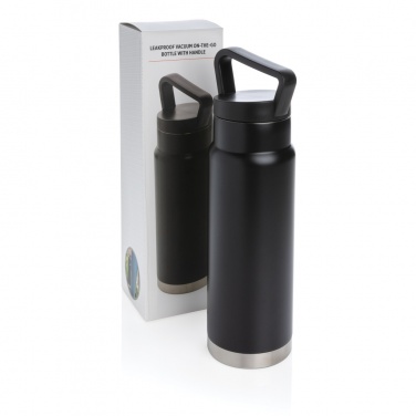 Logotrade promotional product image of: Leakproof vacuum on-the-go bottle with handle