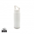 Leakproof vacuum on-the-go bottle with handle, white