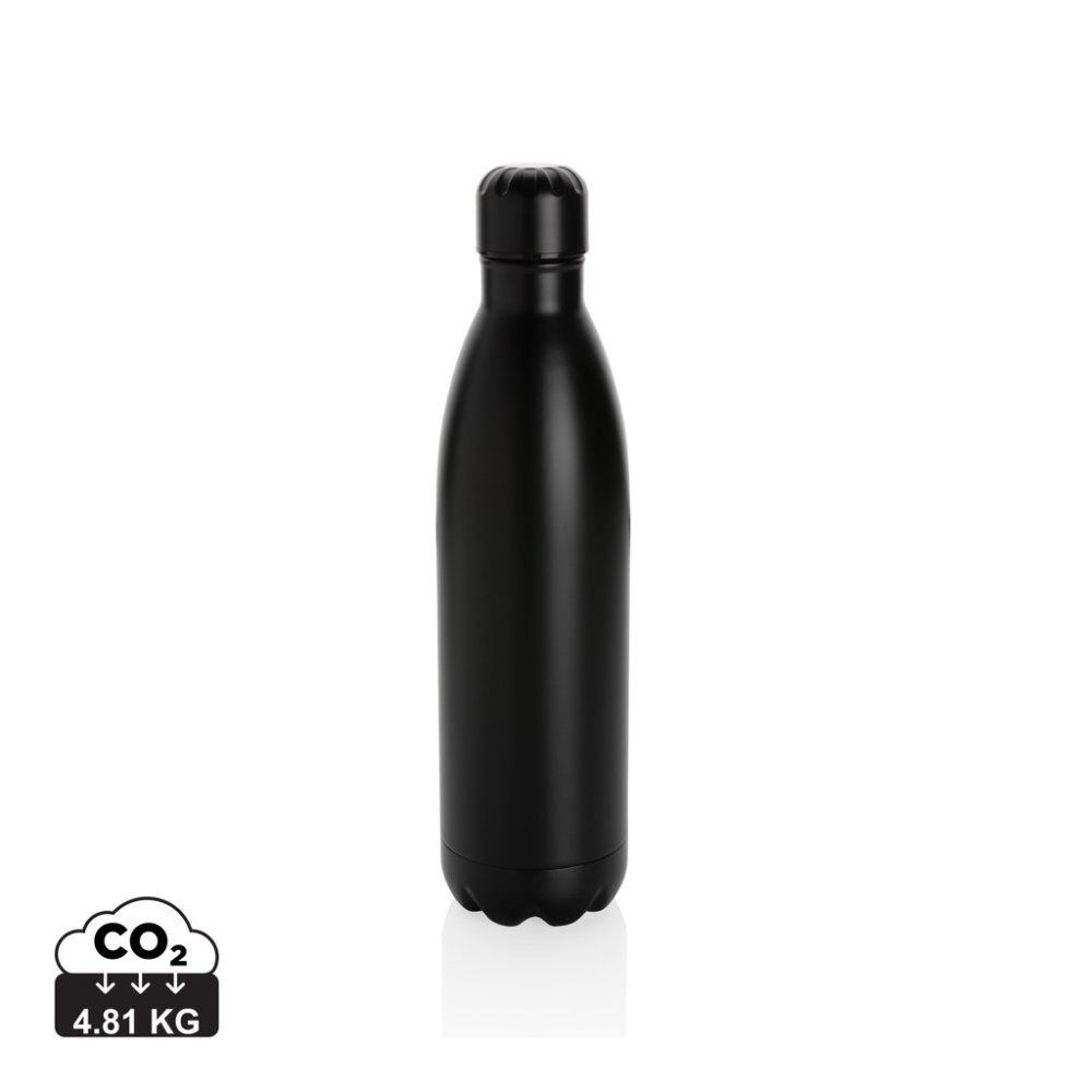 Logotrade business gift image of: Solid colour vacuum stainless steel bottle 750ml