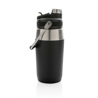 Logo trade promotional products picture of: Vacuum stainless steel dual function lid bottle 500ml