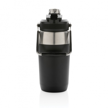 Logo trade advertising product photo of: Vacuum stainless steel dual function lid bottle 500ml