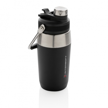 Logotrade advertising products photo of: Vacuum stainless steel dual function lid bottle 500ml