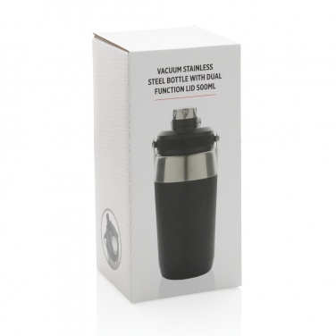 Logotrade promotional item image of: Vacuum stainless steel dual function lid bottle 500ml