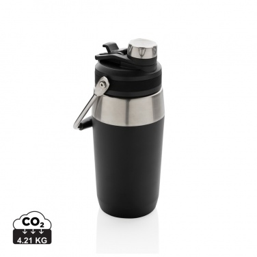 Logotrade promotional products photo of: Vacuum stainless steel dual function lid bottle 500ml