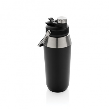 Logotrade business gift image of: Vacuum stainless steel dual function lid bottle 1L