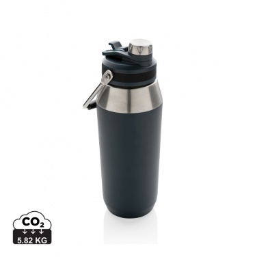 Logotrade advertising product image of: Vacuum stainless steel dual function lid bottle 1L