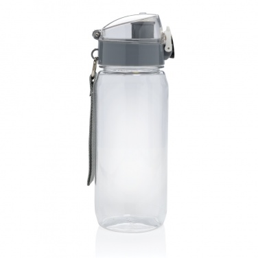 Logo trade promotional merchandise image of: Yide RCS Recycled PET leakproof lockable waterbottle 600ml