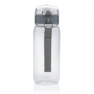 Logo trade promotional giveaway photo of: Yide RCS Recycled PET leakproof lockable waterbottle 600ml