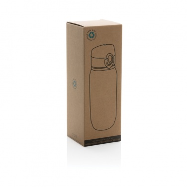 Logo trade promotional items image of: Yide RCS Recycled PET leakproof lockable waterbottle 600ml