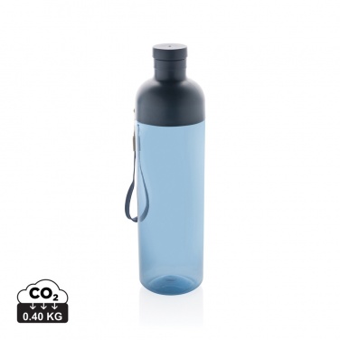 Logo trade corporate gifts image of: Impact RCS recycled PET leakproof water bottle 600ml