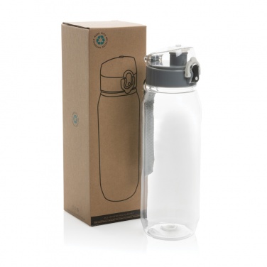 Logotrade promotional product picture of: Yide RCS Recycled PET leakproof lockable waterbottle 800ml