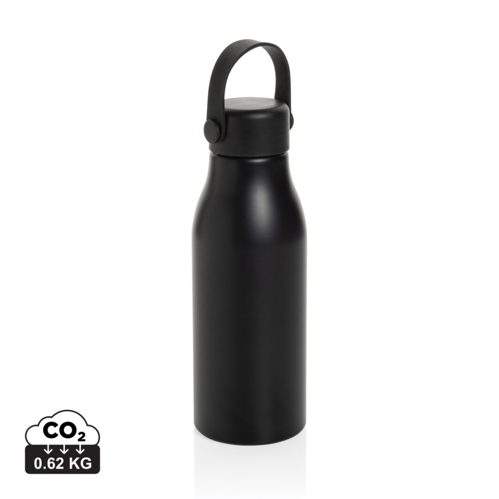 Logo trade promotional items image of: Pluto RCS Certified recycled aluminium bottle 680ml