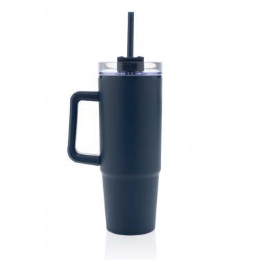 Logo trade corporate gifts image of: Tana RCS plastic tumbler with handle 900ml