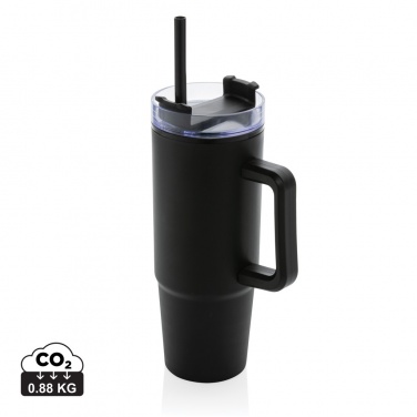 Logotrade promotional item picture of: Tana RCS plastic tumbler with handle 900ml