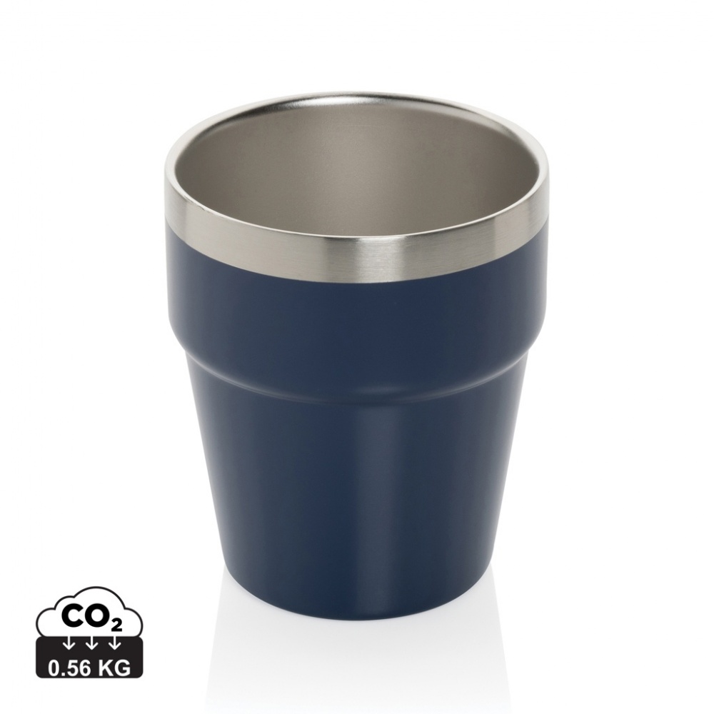 Logo trade corporate gifts image of: Clark RCS double wall coffee cup 300ML