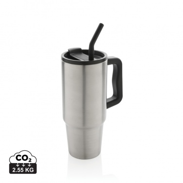 Logo trade corporate gift photo of: Embrace deluxe RCS recycled stainless steel tumbler 900ml