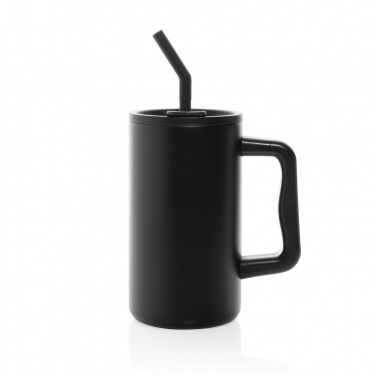 Logo trade promotional gifts picture of: Cube RCS certified recycled steel mug 800ml