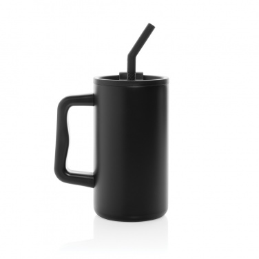 Logo trade promotional products picture of: Cube RCS certified recycled steel mug 800ml