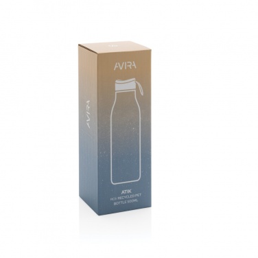 Logotrade promotional item picture of: Avira Atik RCS Recycled PET bottle 500ML