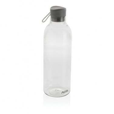 Logo trade promotional gifts image of: Avira Atik RCS Recycled PET bottle 1L