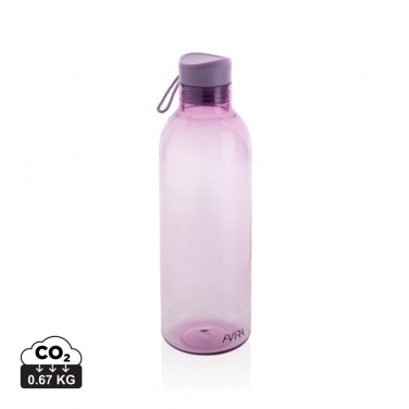 Logo trade corporate gifts image of: Avira Atik RCS Recycled PET bottle 1L