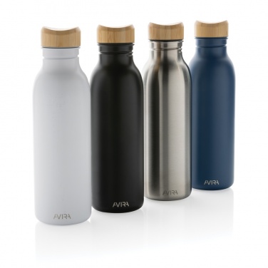 Logotrade promotional merchandise photo of: Avira Alcor RCS Re-steel single wall water bottle 600 ML