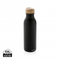 Avira Alcor RCS Re-steel single wall water bottle 600 ML, black