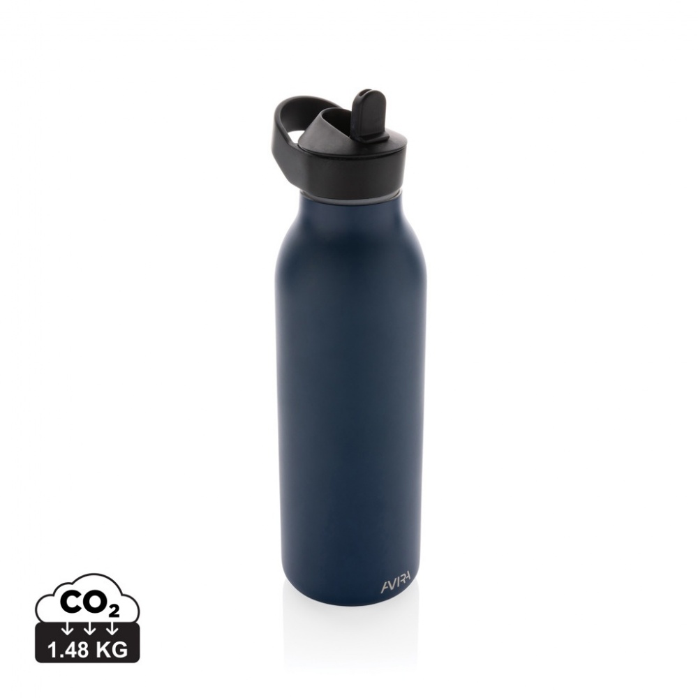 Logo trade promotional giveaway photo of: Avira Ara RCS Re-steel fliptop water bottle 500ml