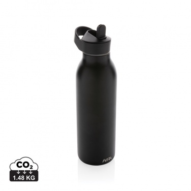 Logotrade promotional giveaways photo of: Avira Ara RCS Re-steel fliptop water bottle 500ml