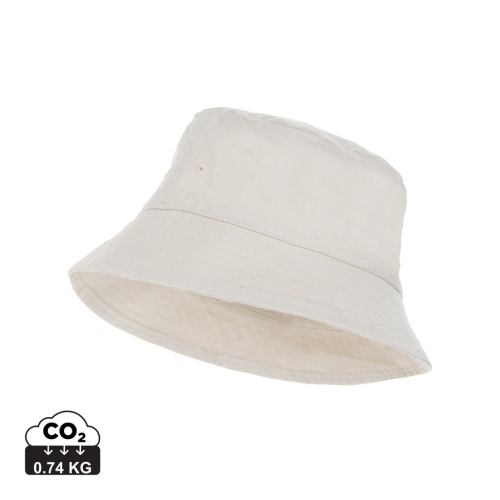 Logo trade promotional item photo of: Impact Aware™ 285 gsm rcanvas one size bucket hat undyed