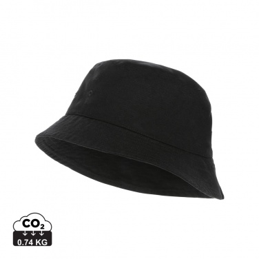 Logo trade promotional gift photo of: Impact Aware™ 285 gsm rcanvas one size bucket hat undyed