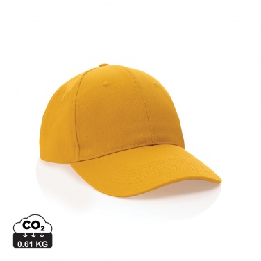 Logo trade promotional products picture of: Impact 6 panel 280gr Recycled cotton cap with AWARE™ tracer