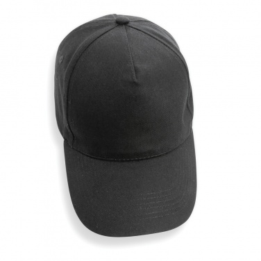 Logo trade promotional merchandise photo of: Impact 5panel 280gr Recycled cotton cap with AWARE™ tracer